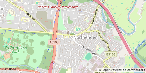 Map of Manchester