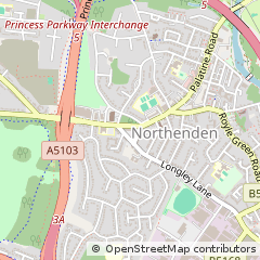 Map of Manchester