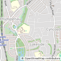 Map of Cardiff