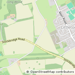 Map of Winchester, Hampshire