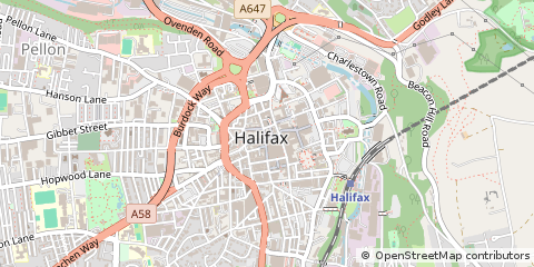 Map of Halifax