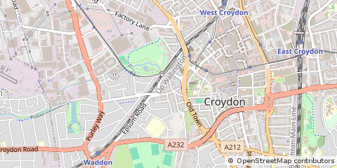 Map of Croydon, CR0 4LD