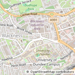 Map of Dundee