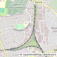 Map of Wigston, Leicestershire