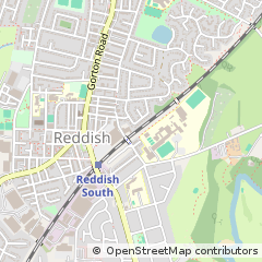 Map of Stockport, Cheshire