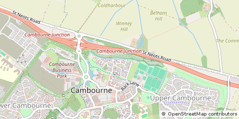 Map of Cambridge