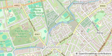 Map of Edinburgh