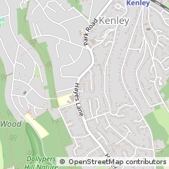 Map of Kenley