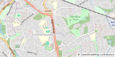 Map of Bracknell