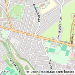 Map of Gillingham, Kent