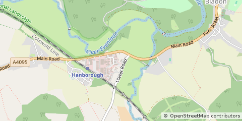 Map of Witney