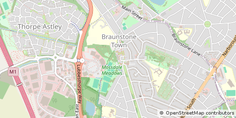 Map of Leicester
