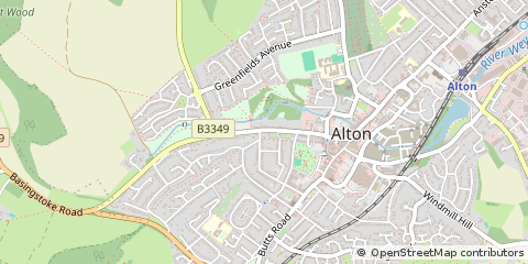 Map of Alton