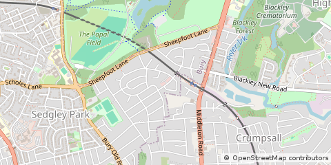 Map of Manchester