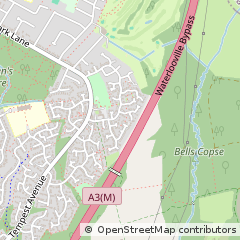Map of Waterlooville, Hampshire