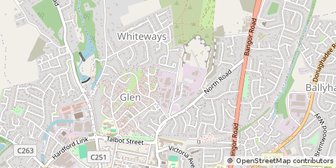 Map of Newtownards