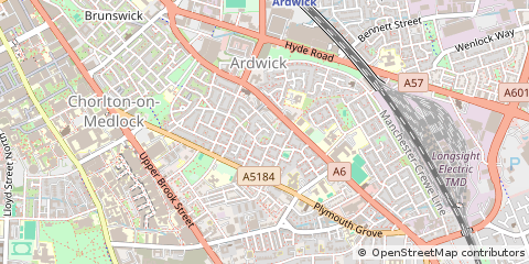 Map of Manchester