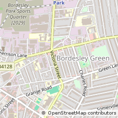 Map of Birmingham, West Midlands