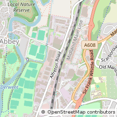 Map of Derby