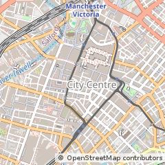 Map of Manchester