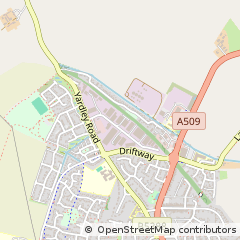 Map of Olney, Buckinghamshire