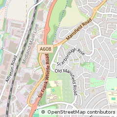 Map of Derby, Derbyshire