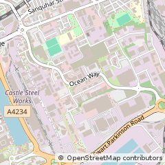 Map of Cardiff