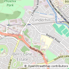 Map of Nottingham