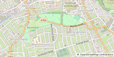 Map of Edinburgh