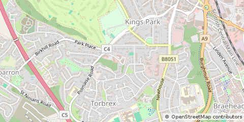 Map of Stirling