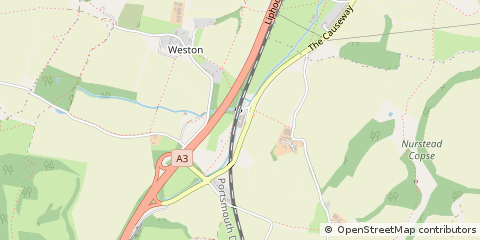 Map of Petersfield, Hampshire