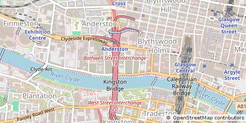 Map of Glasgow