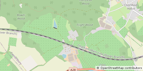 Map of Canterbury