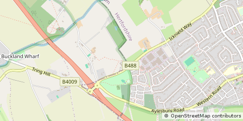 Map of Tring, Hertfordshire