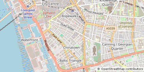 Map of Liverpool