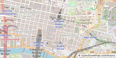 Map of Glasgow