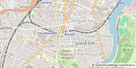 Map of Belfast