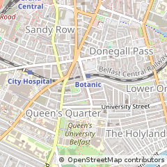 Map of Belfast