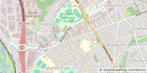 Map of Southampton