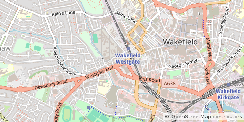 Map of Wakefield