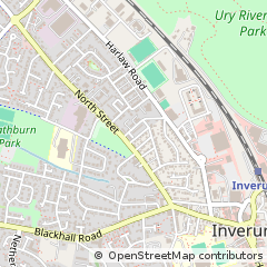 Map of Inverurie