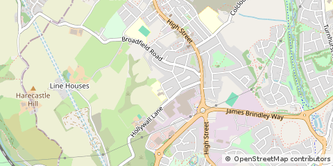 Map of Stoke-on-Trent