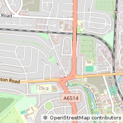 Map of Nottingham, Nottinghamshire