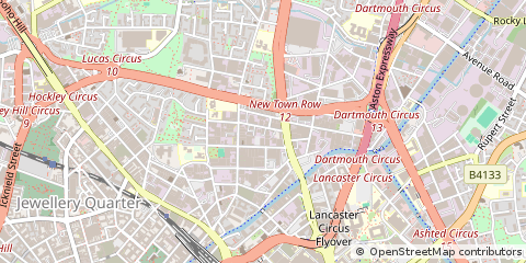 Map of Birmingham