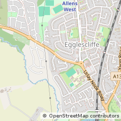 Map of Stockton-on-Tees