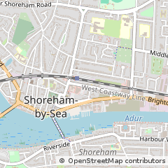 Map of Shoreham-by-SEA
