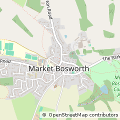 Map of Nuneaton, Warwickshire