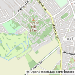 Map of Birkenhead, Wirral