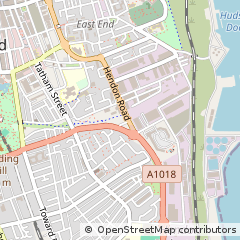 Map of Sunderland, Tyne & Wear