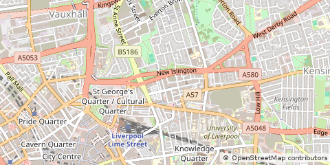 Map of Liverpool
